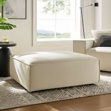 Restore Square Upholstered Ottoman