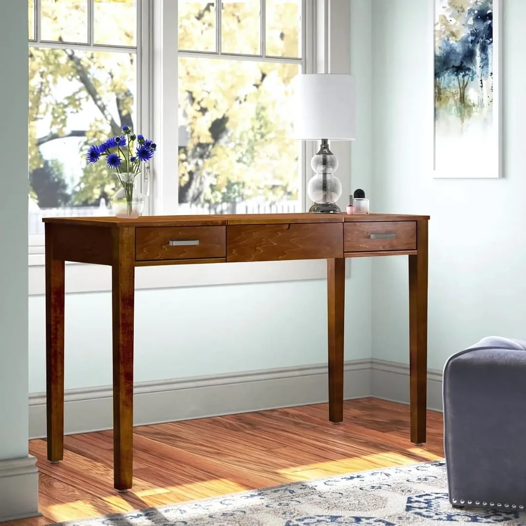 Alveare Home Ashley Walnut Writing Desk