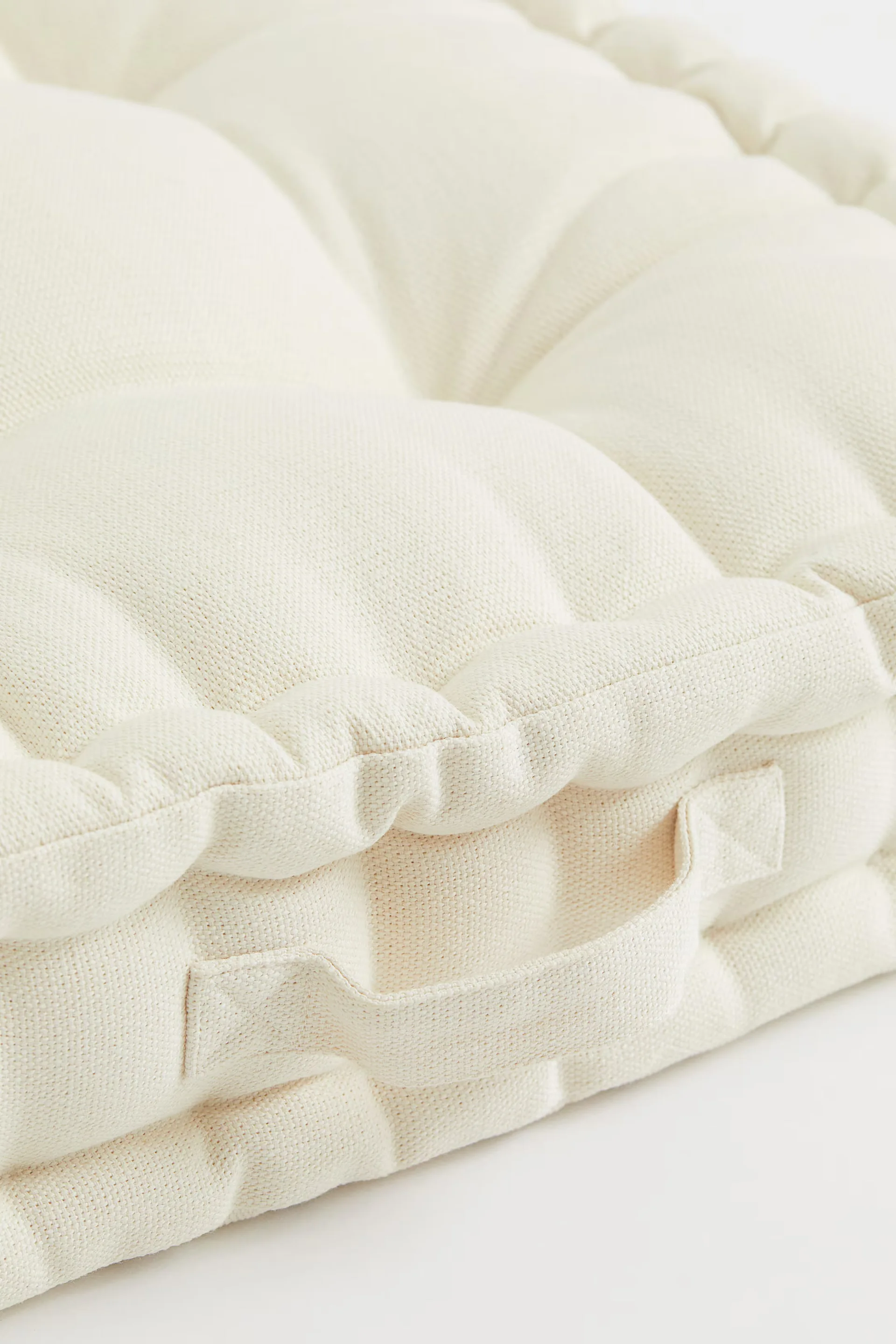 Textured Cotton Floor Cushion