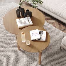 Round Wooden Side Table