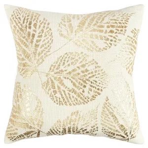 Rizzy Home Leaves Square Throw Pillow