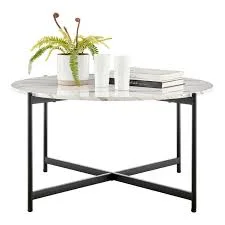 Round Marble Top Coffee Table