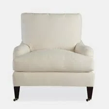 Lee Industries Cream Fabric Armchair
