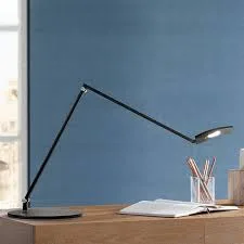 Matte Black Metal Desk Lamp
