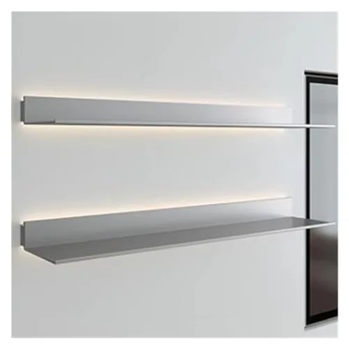 Modern Aluminum Floating Wall Shelf