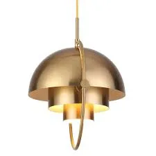 Brushed Brass Pendant Light