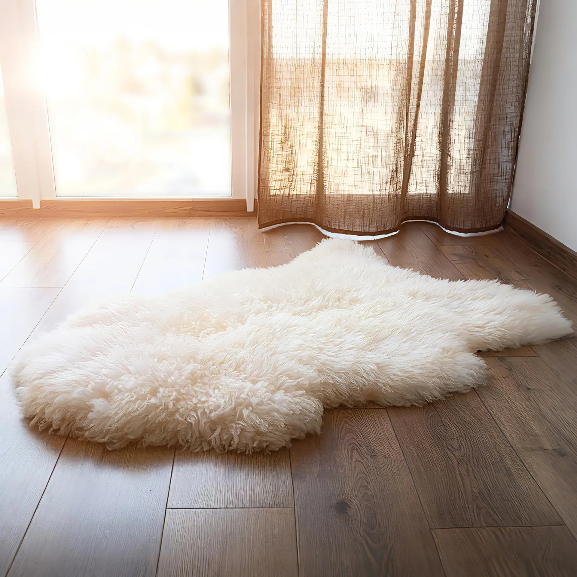 New Zealand Cream Sheepskin Rug