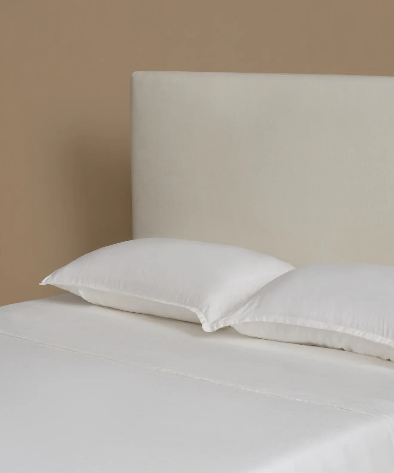 Pacific Cream Linen Bed