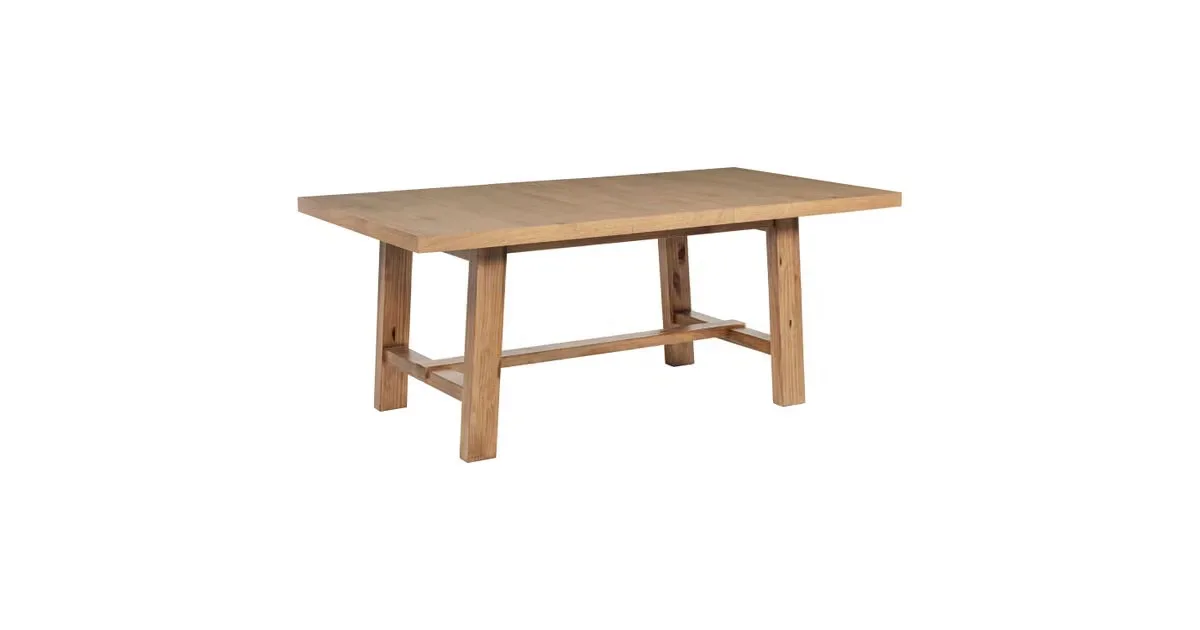 Middleton Natural Wood Rectangular Dining Table