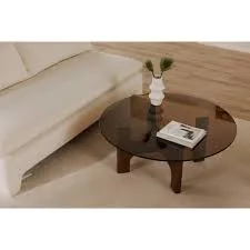Round Glass Coffee Table