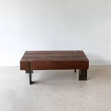 Solid Wood Rectangular Coffee Table
