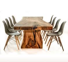 Houston Natural Live Edge Dining Table