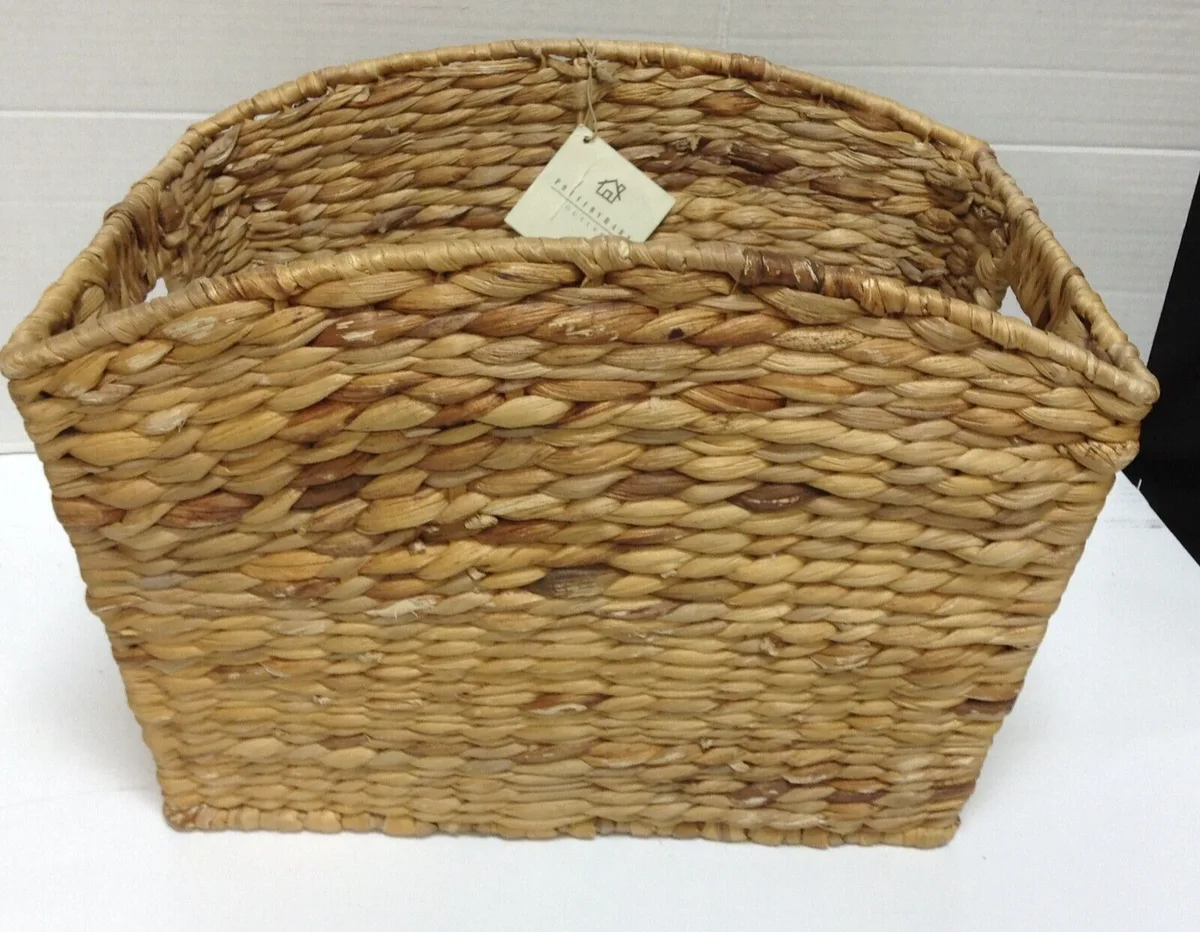 Pottery Barn Natural Woven Storage Basket