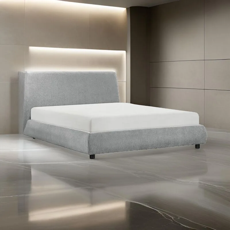Ford Gray Upholstered Bed