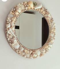 Round Shell Mirror