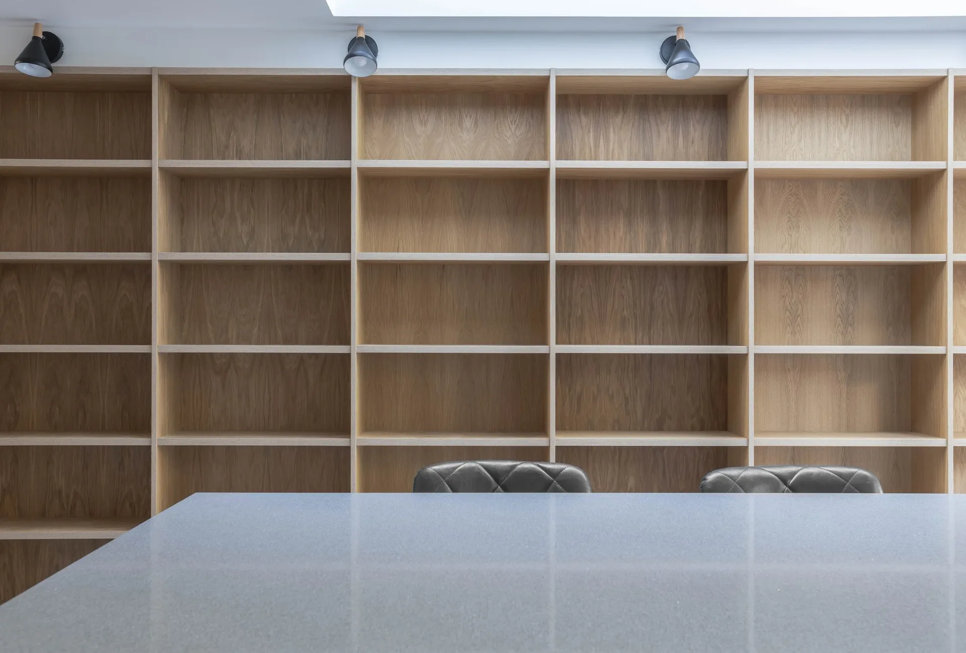 Natural Oak Shelving Unit
