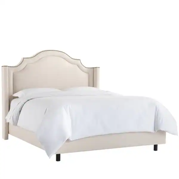 Skyline Furniture Arched Wingback Bed