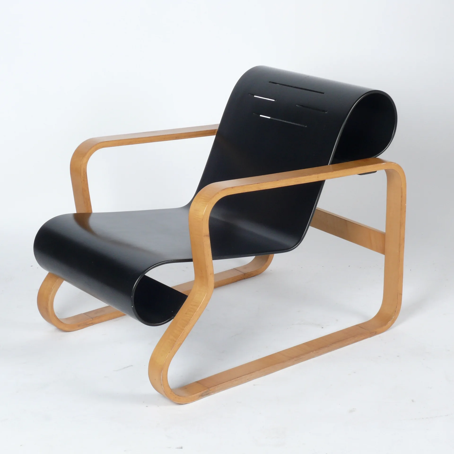 Black Bentwood Armchair