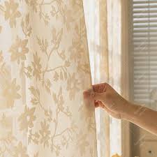 Floral Lace Curtains