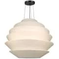 Dainolite Dalia White Metal Pendant Light