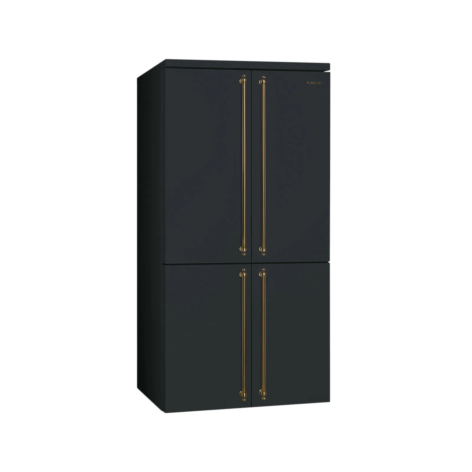 Smeg Matte Black Refrigerator