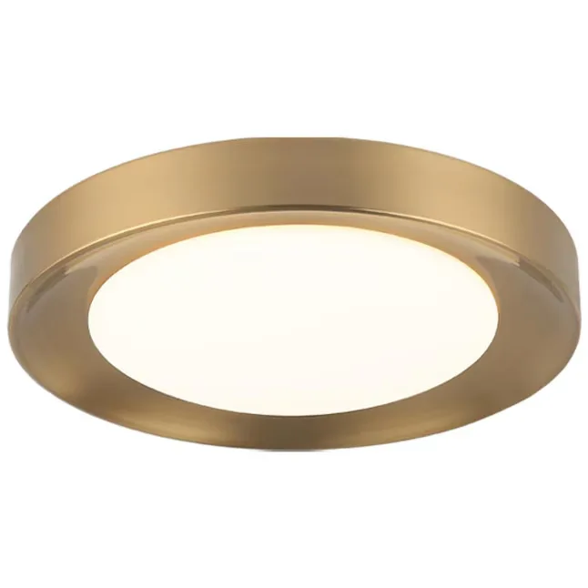 Round Brass Ceiling Downlight