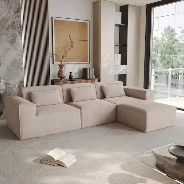 Ribbed Modular Sofa