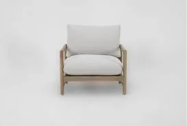 Carmel Modern Wooden Lounge Chair