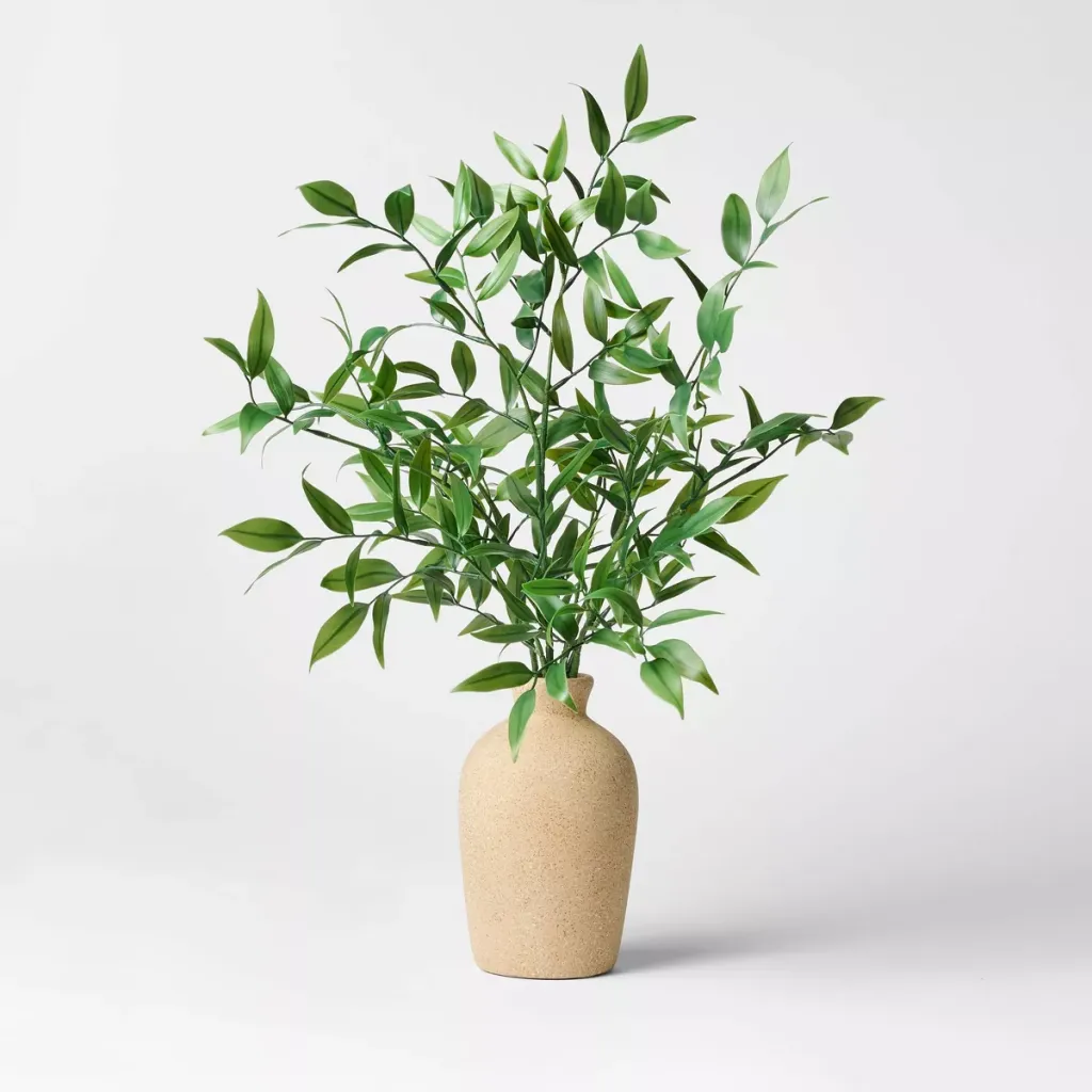Beige Ceramic Vase