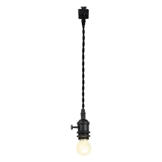 Industrial Bare Bulb Pendant Light