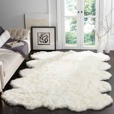 White Sheepskin Rug