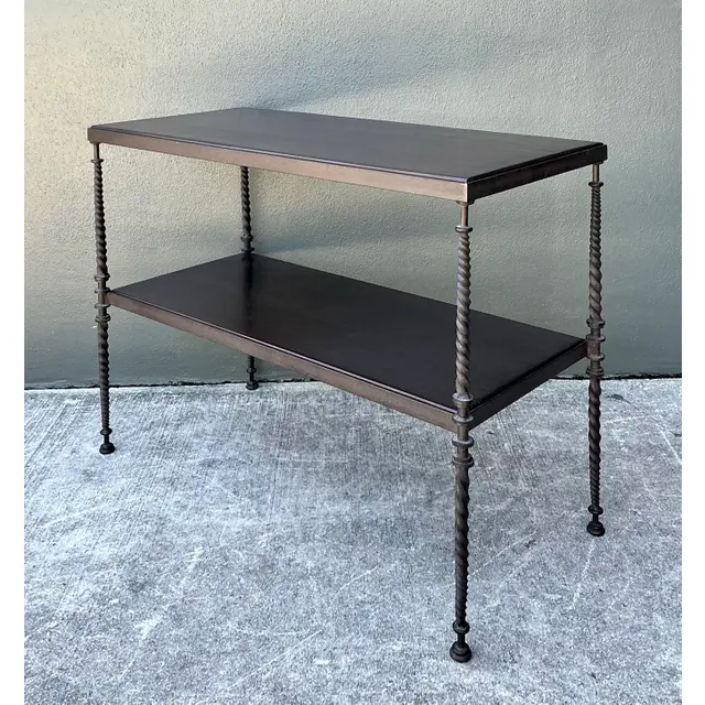 Rectangular Iron Side Table