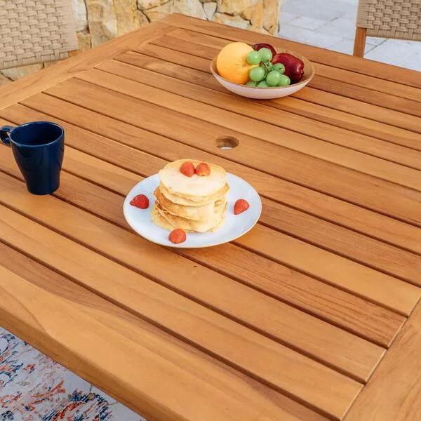 Cambridge Casual Square Teak Outdoor Dining Table