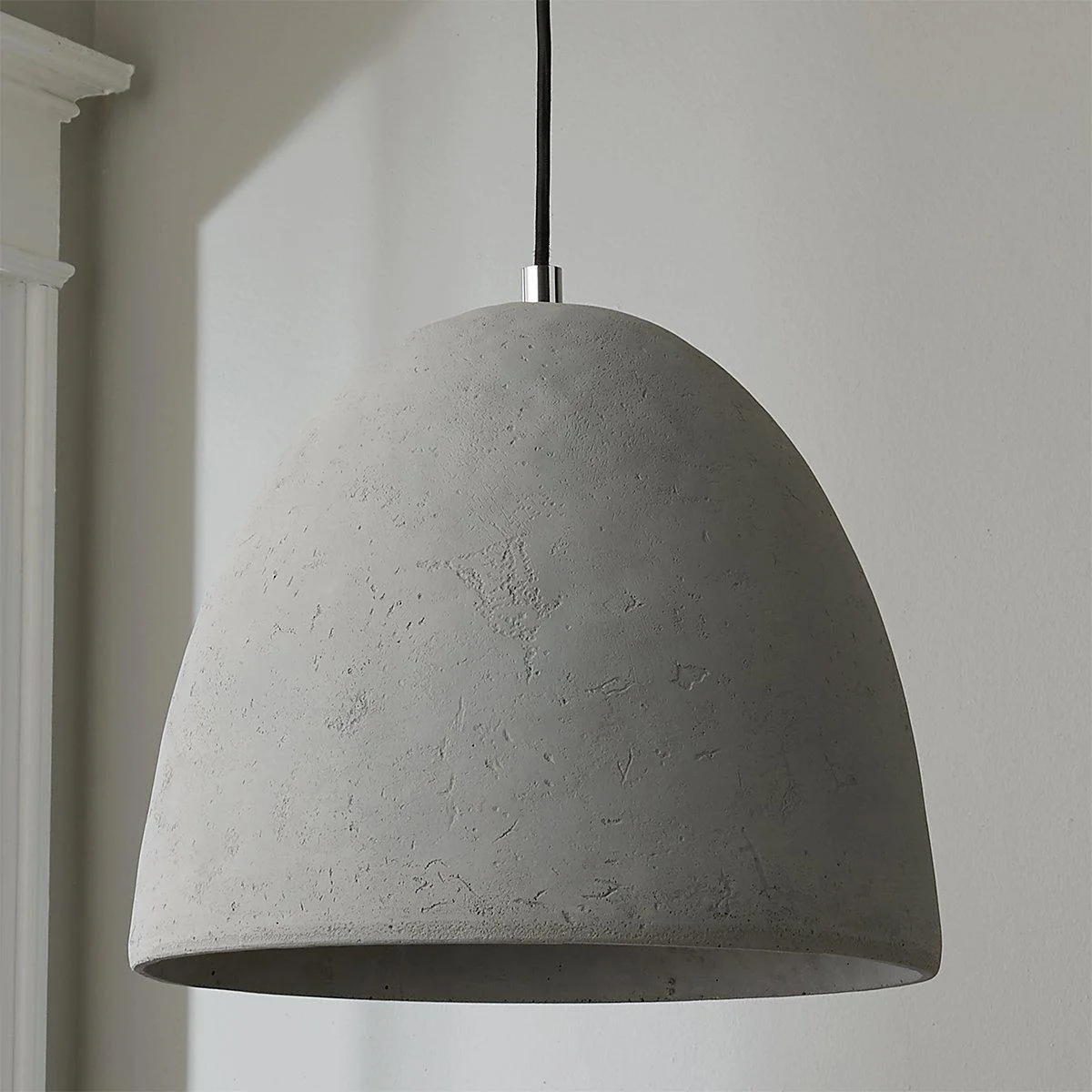 Concrete Dome Pendant Light