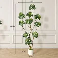 Artificial Umbrella Schefflera Potted Plant