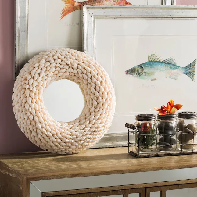 Kesey Round Shell Mirror