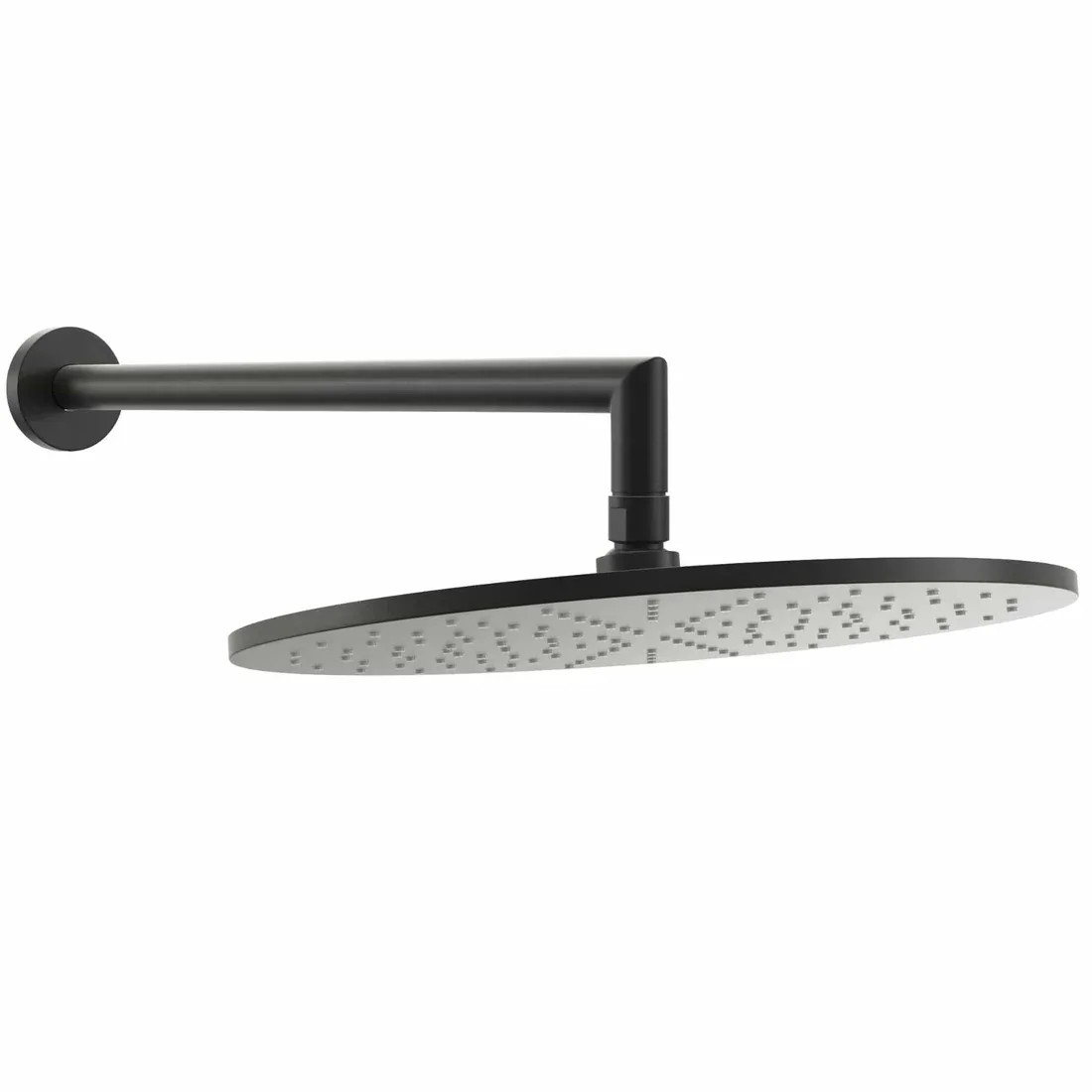 Matte Black Round Shower Head