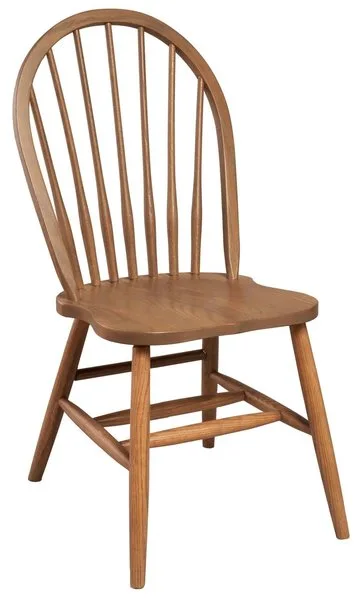 Solid Wood Bow Back Windsor Dining Chair