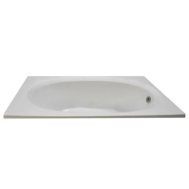 WaterTECH Designer Oval Drop In Bathtub