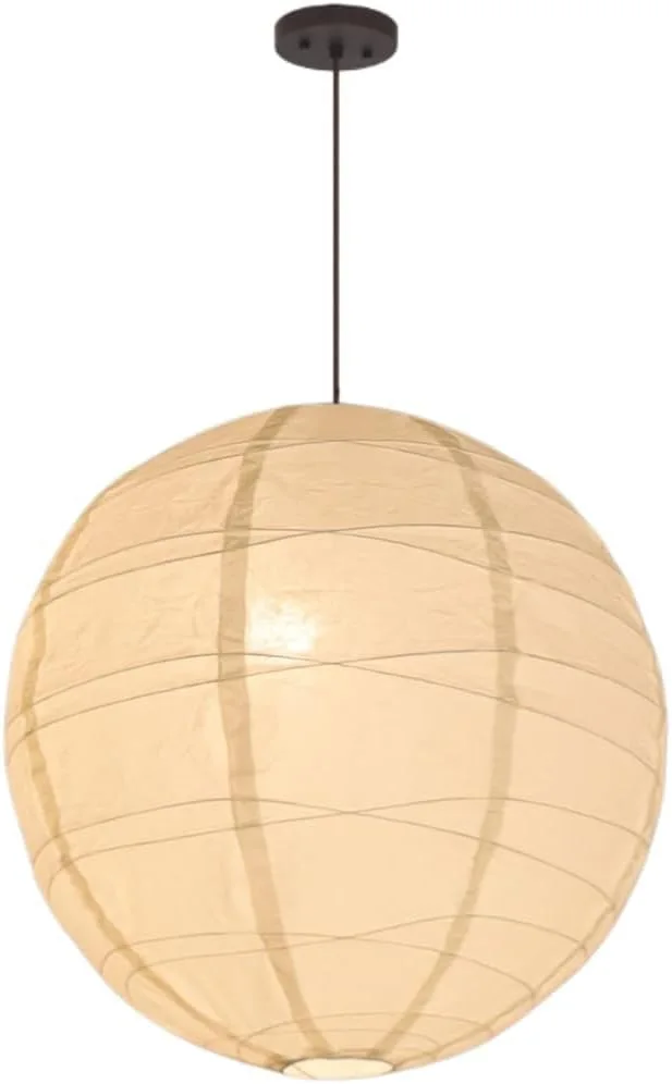 Round Paper Lantern Pendant Light