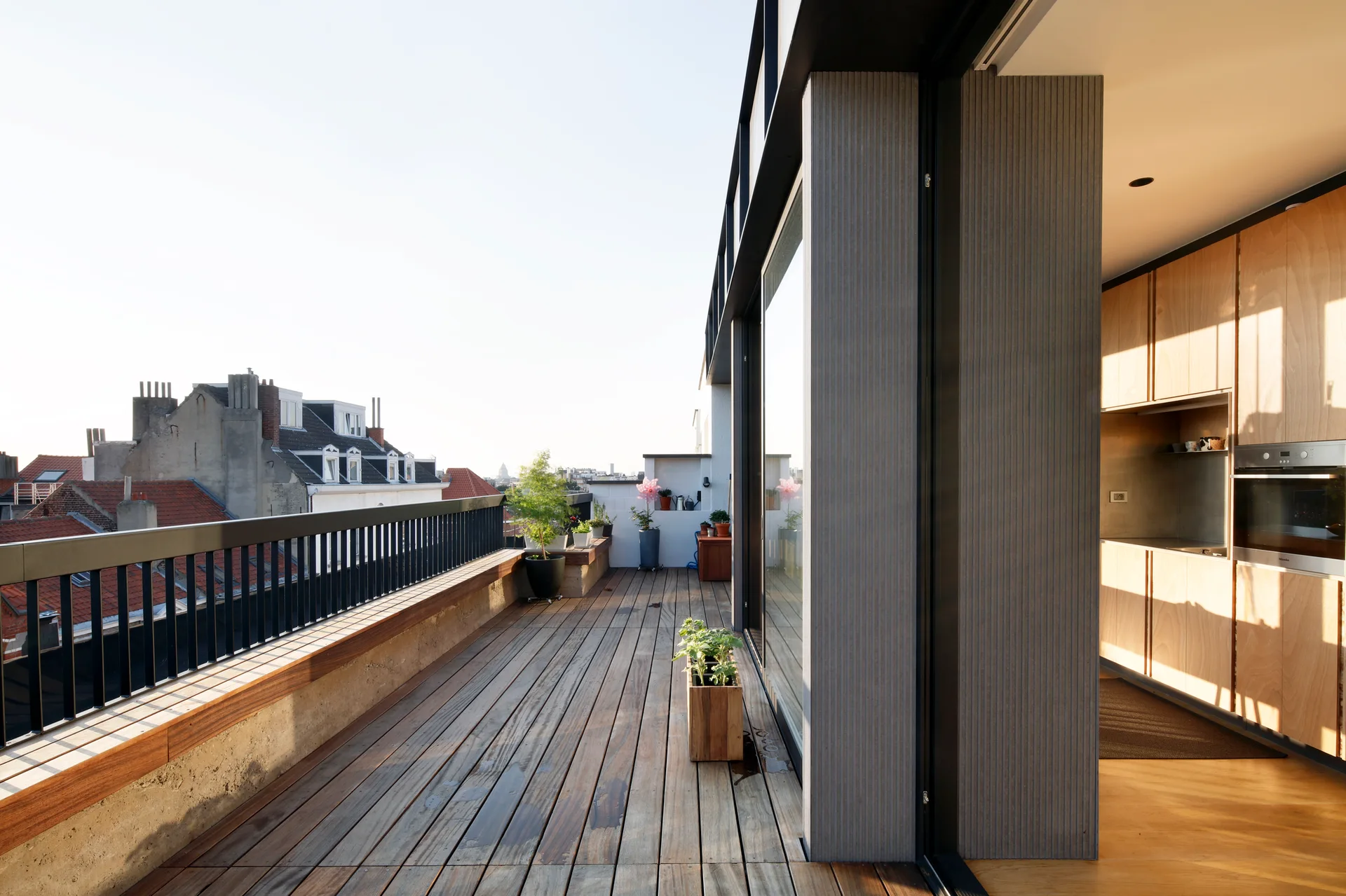 Lincoln Roof Extension, Notan Office, Deck, Handrail