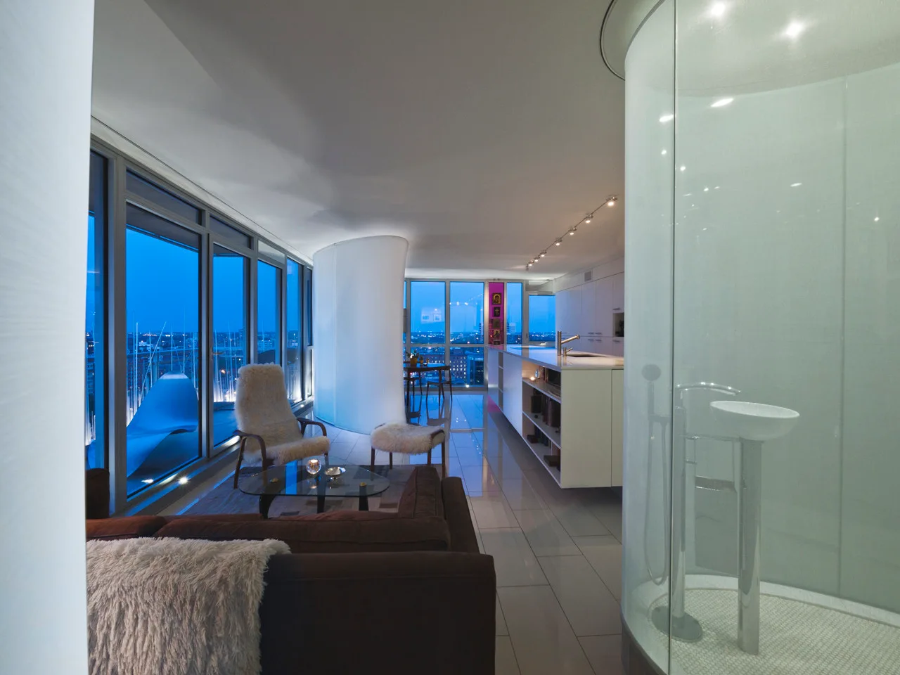 Redeveloper Apartment, Kariouk Associates, Chair, Windows