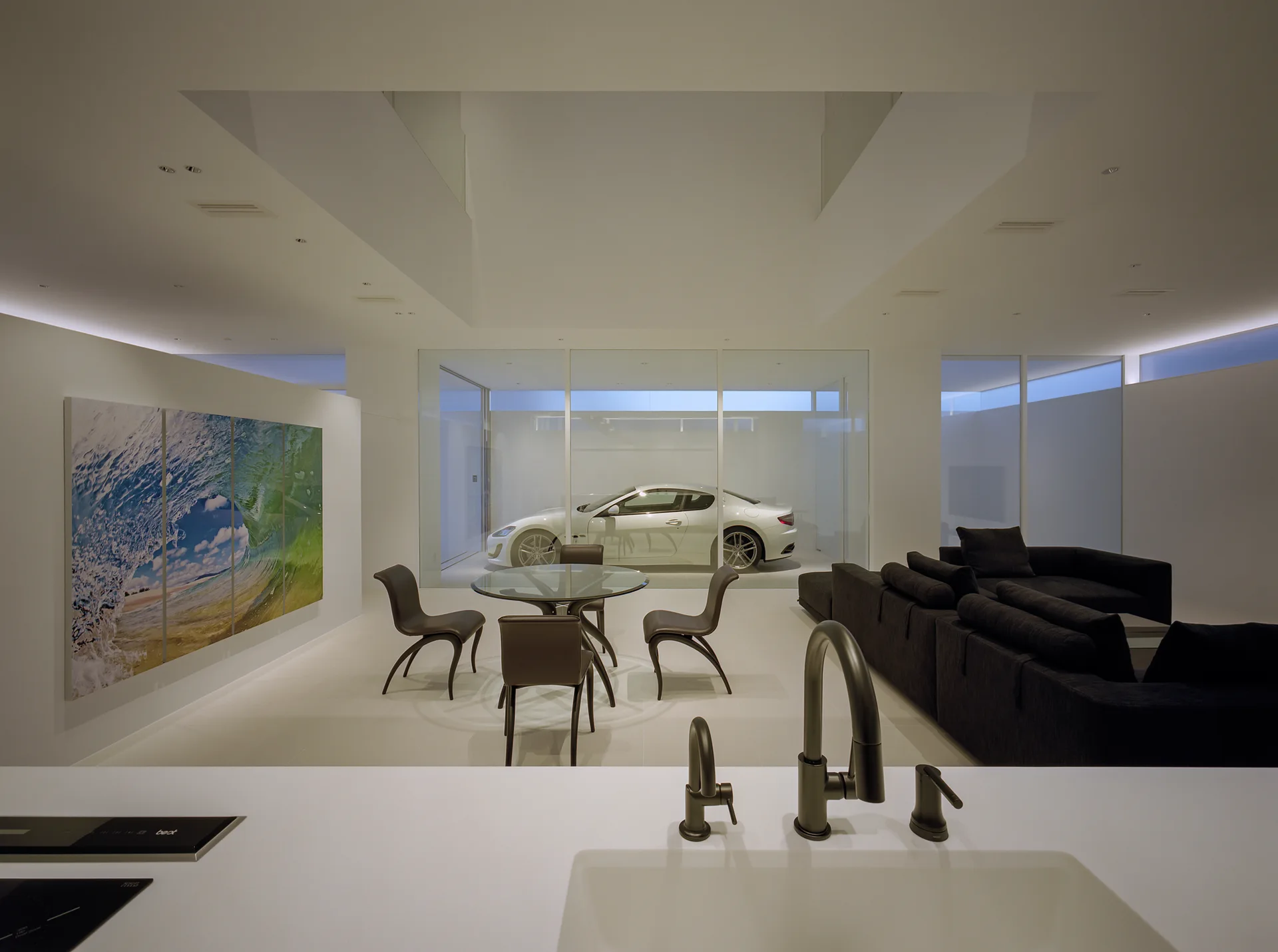 House in Takamatsu, FujiwaraMuro Architects, Interior, Table