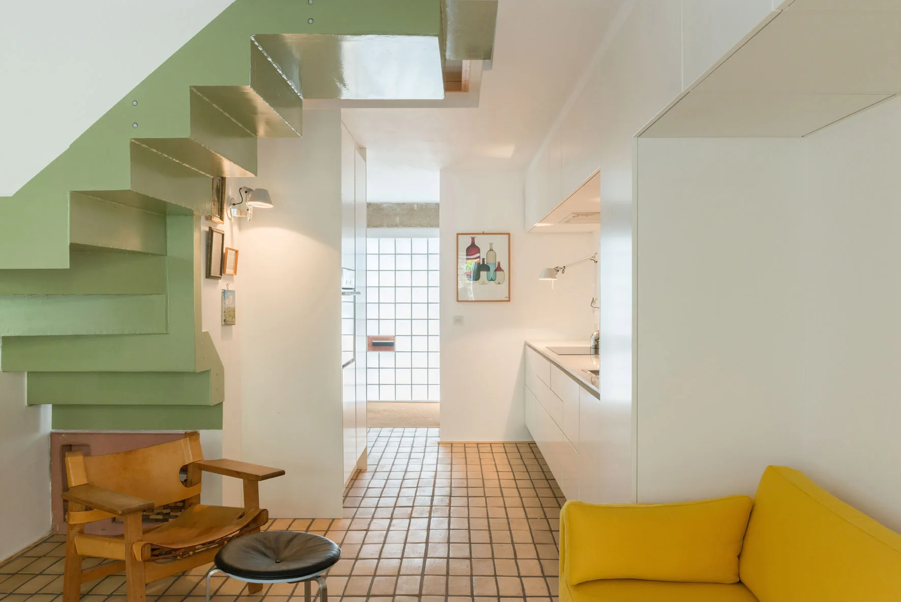 Clock House, Archmongers, Table, Shelving, Windows, Chair