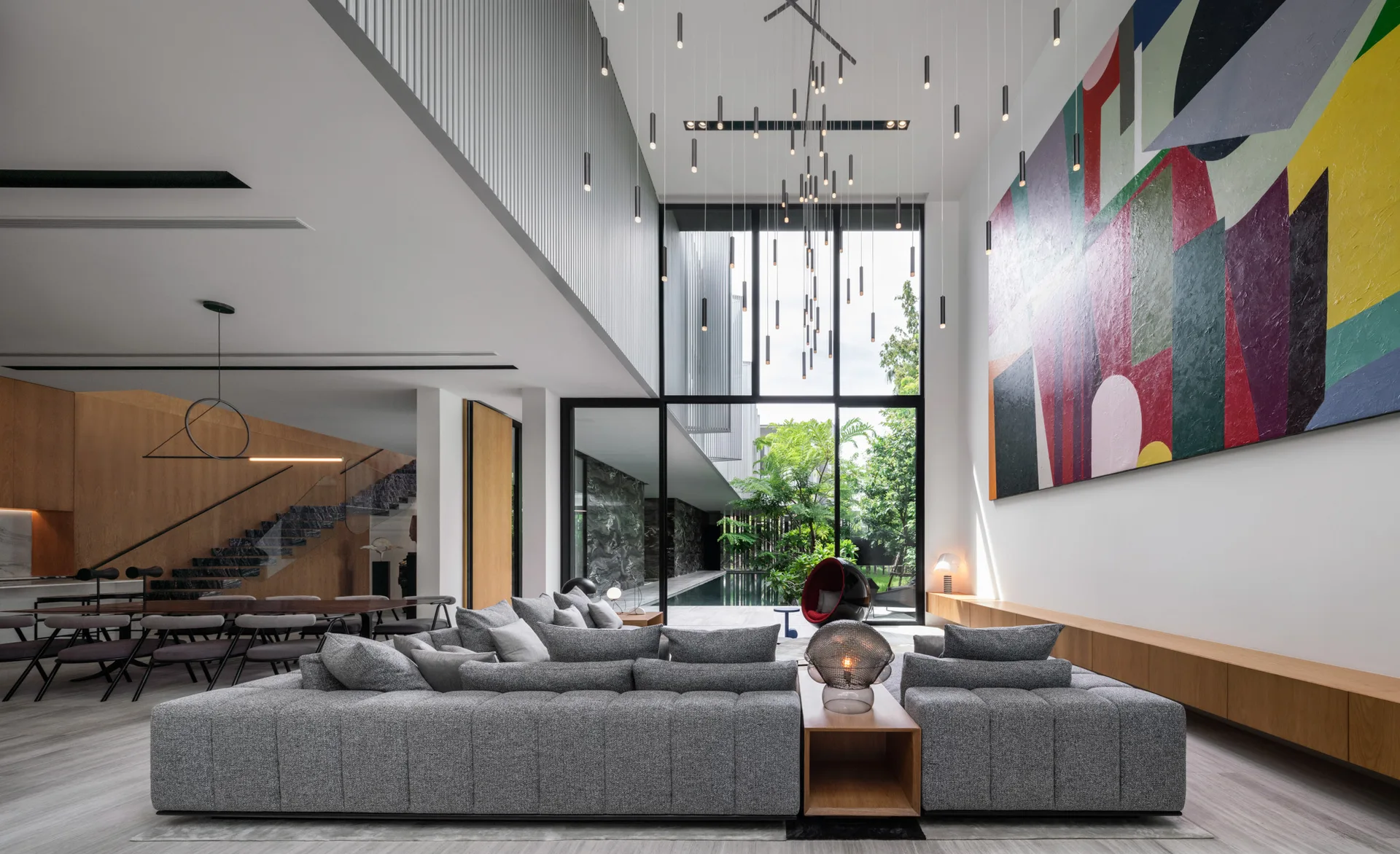 Interlude House, Ayutt and Associates design, Interior, Living Room