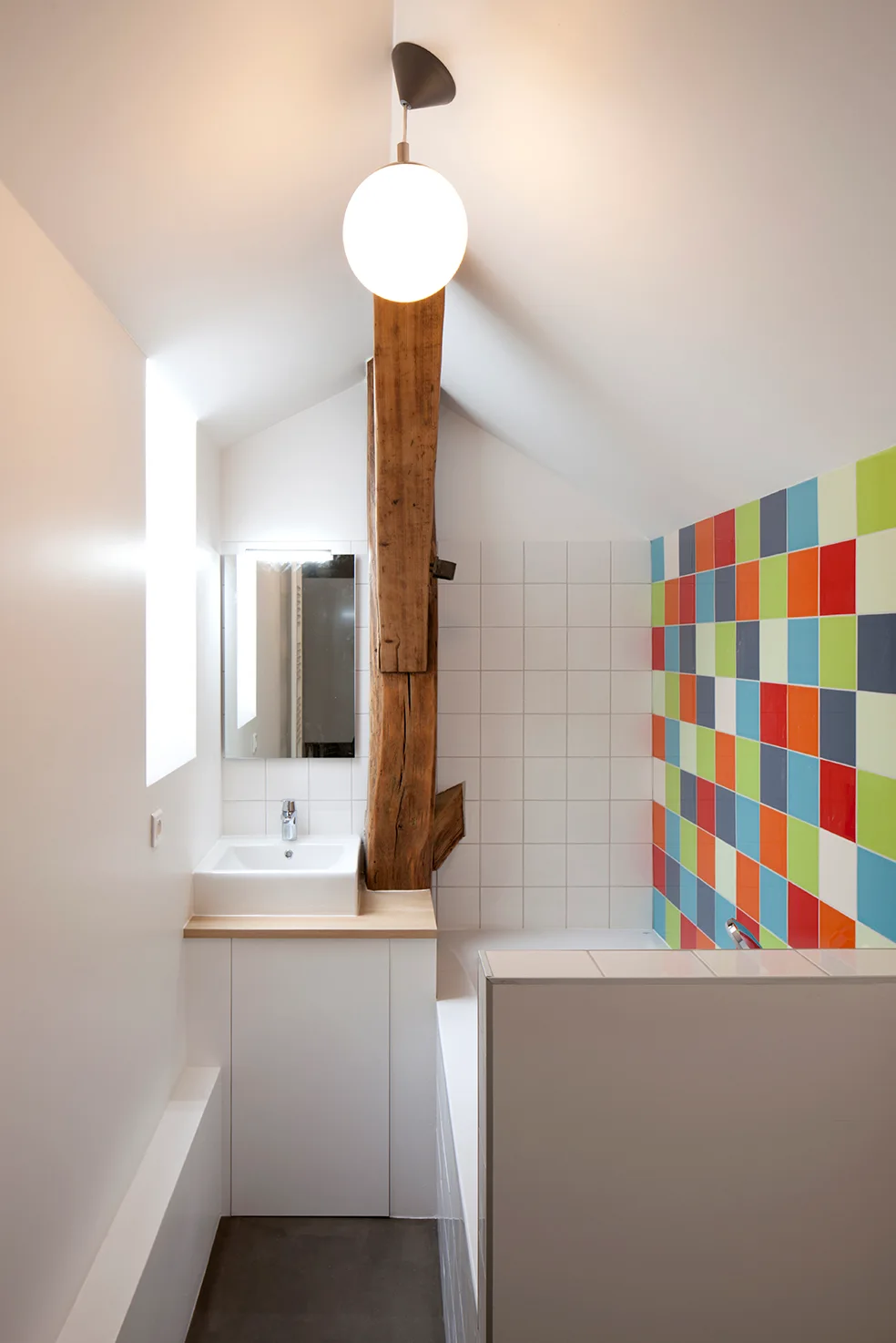 Duplex in Saint-Mande, CAIROS Architecture et Paysage, Sink