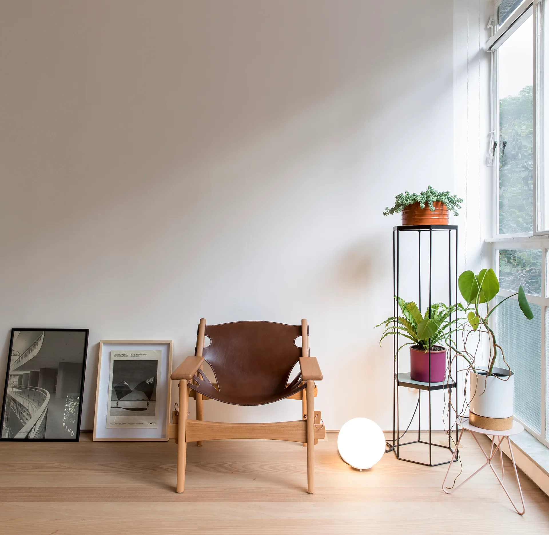 Sabá Apartment, Estúdio BRA Arquitetura, Interior, Windows, Chair