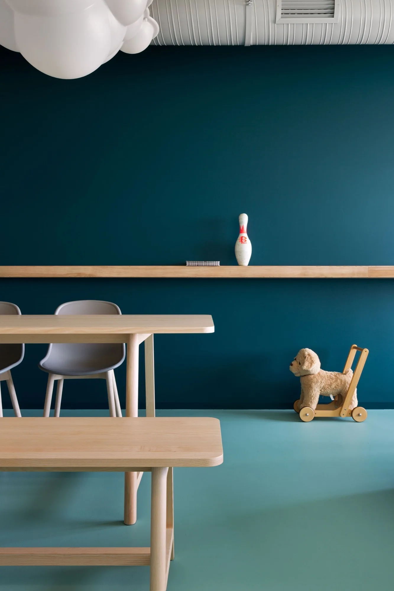 Green Apartment, Special Project Venediktov, Interior, Table, Chair