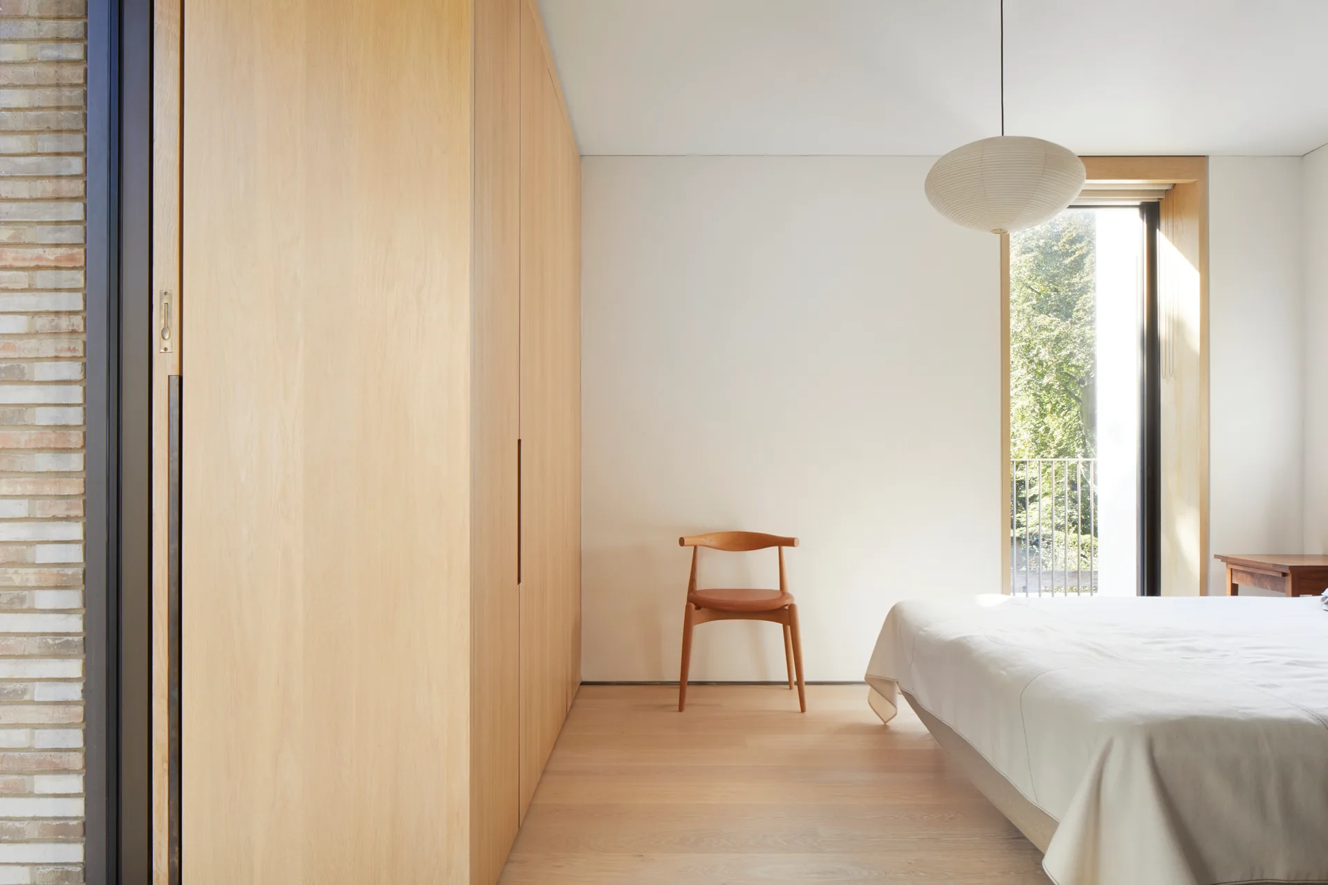 Fleet House, Stanton Williams, Interior, Bedroom, Chair