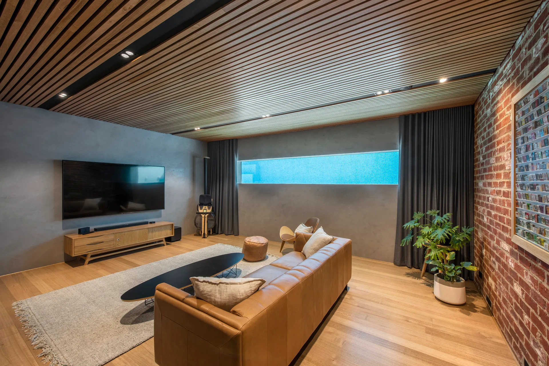 Plympton Residence, Contech, Interior, Living Room, Sofa, Table